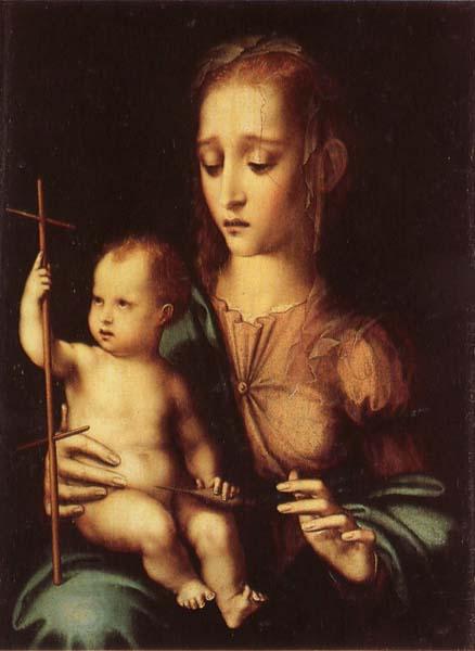 MORALES, Luis de Madonna and Child with Yarn Winder China oil painting art